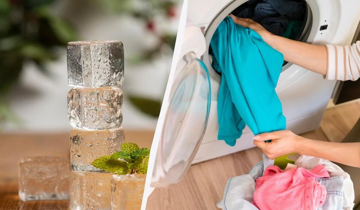 Как лед в стиральной машине поможет избежать глажки