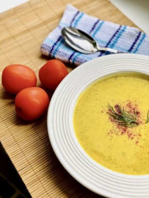 Суп-пюре из цветной капусты с кешью: нежное наслаждение