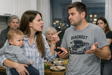 Ты решаешь: мы остаёмся вместе или я уезжаю с ребёнком