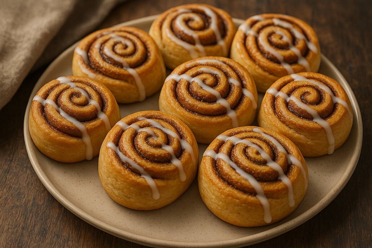 Волшебство корицы: быстрые булочки, которые восхитят всех