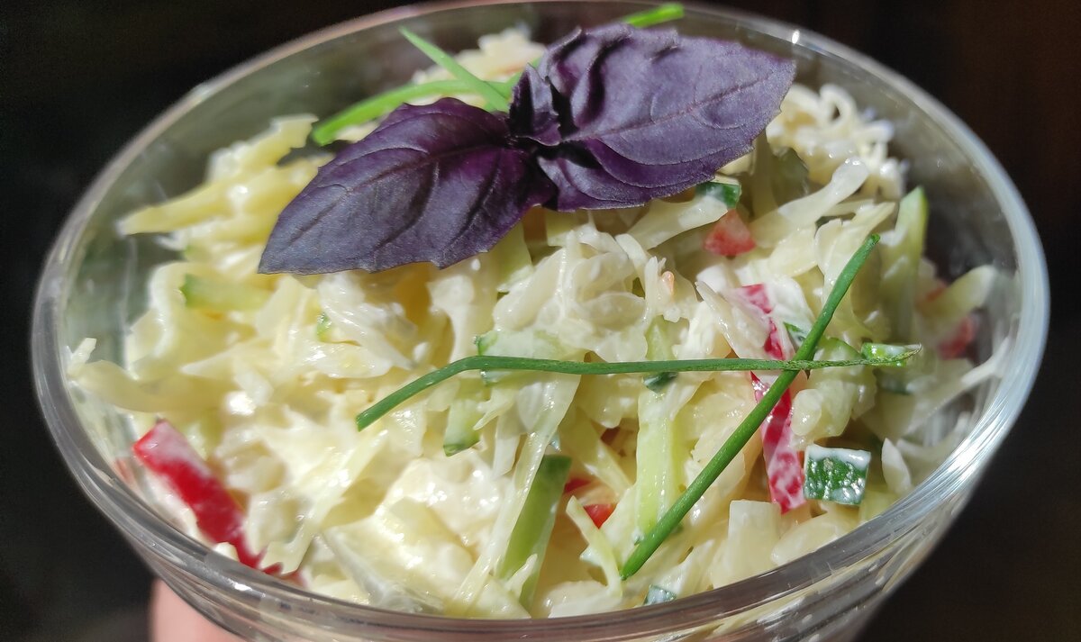 Салат из капусты без майонеза: вкус и свежесть в каждой порции