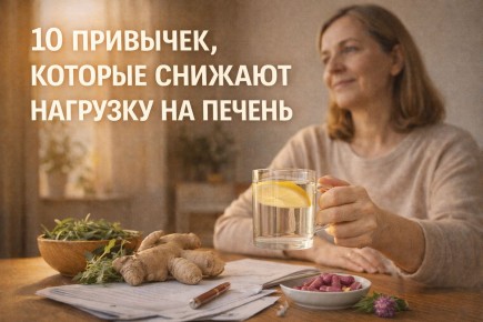 Как поддержать здоровье печени: 10 ключевых привычек