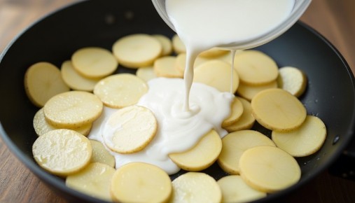 Нежная картофельная запеканка без сметаны и сливок: как создать кулинарный шедевр