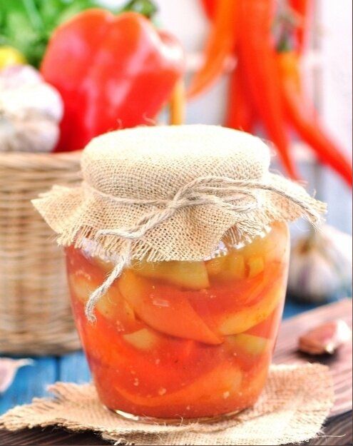Лечо из болгарского перца: готовим сезонный деликатес