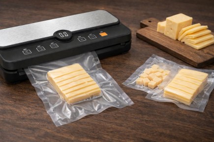 Как сохранить сыр свежим: секреты вакууматоров с резаком