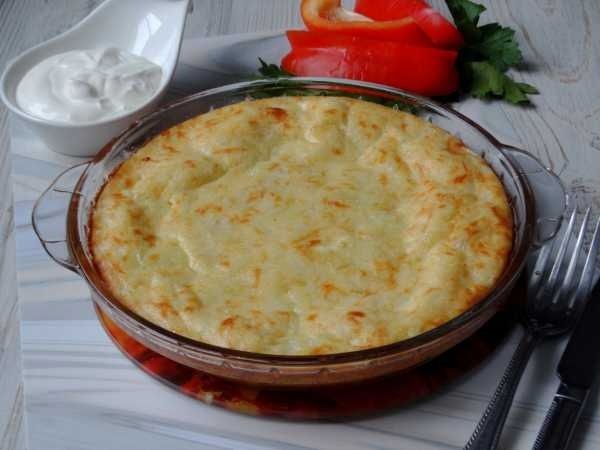 Готовим нежную луковую запеканку