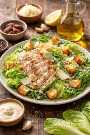 Как сделать салат Цезарь настоящим кулинарным шедевром