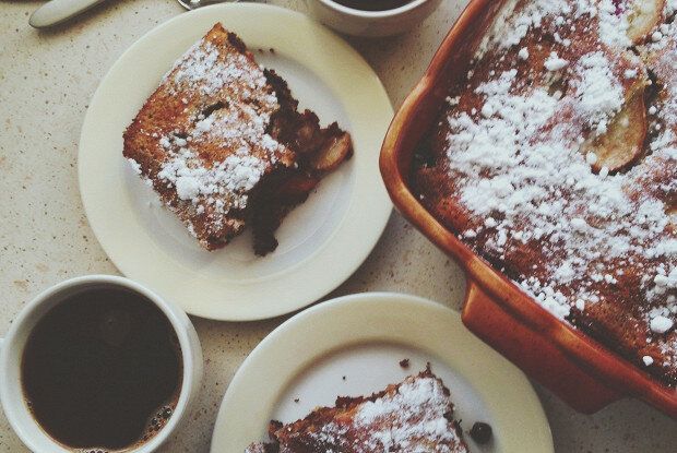 Потрясающий грушево-шоколадный пирог, который покорит ваше сердце