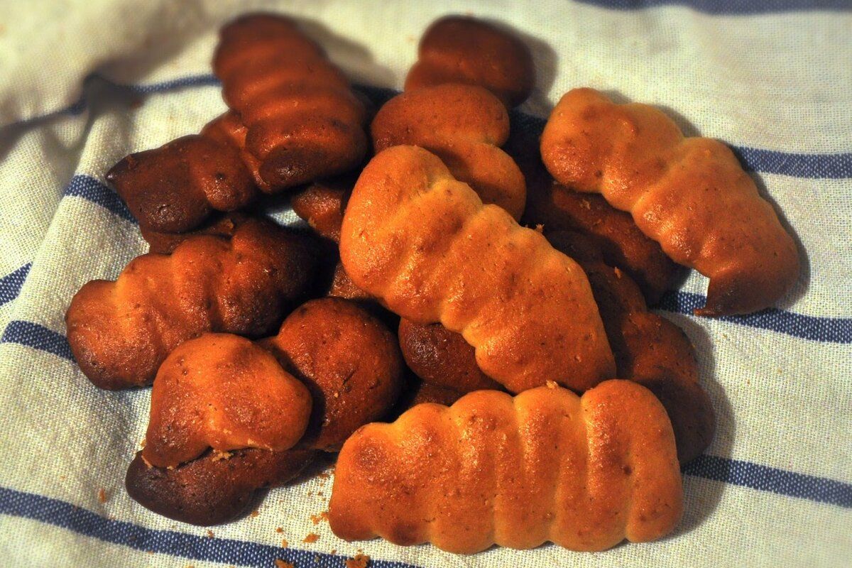 Лимонное печенье с коричневым сахаром