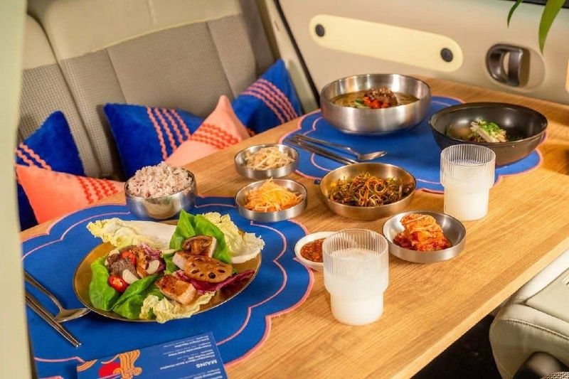 Электрокар превратился в ресторан: кулинарный эксперимент на улицах Лондона