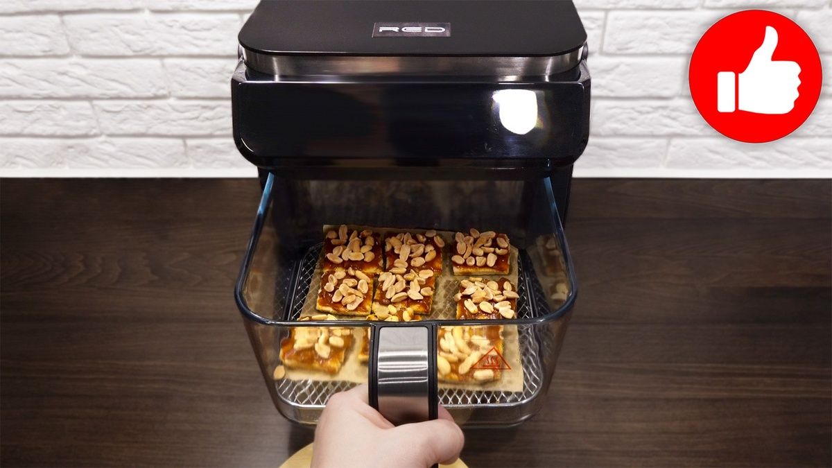 Вкуснейшее печенье с орехами и сгущенкой: готовим в аэрогриле