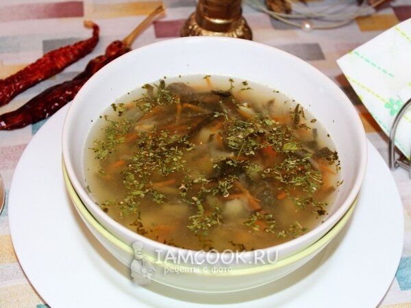 Вкусный суп с морской капустой: быстро и полезно