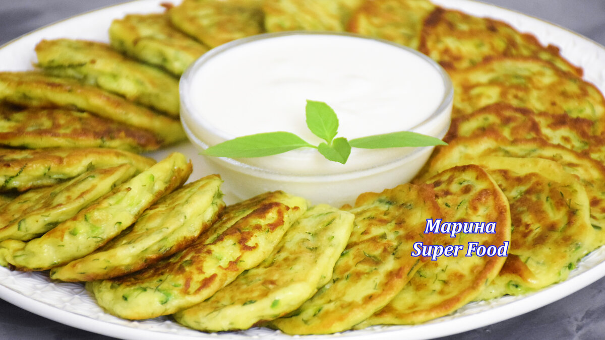 Легкие кабачковые оладьи: быстрый и вкусный рецепт