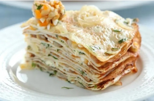 Как приготовить блинный пирог: секреты вкусного угощения