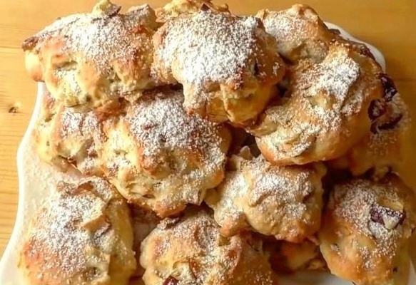 Нежное печенье с яблоками, которое полюбят ваши дети