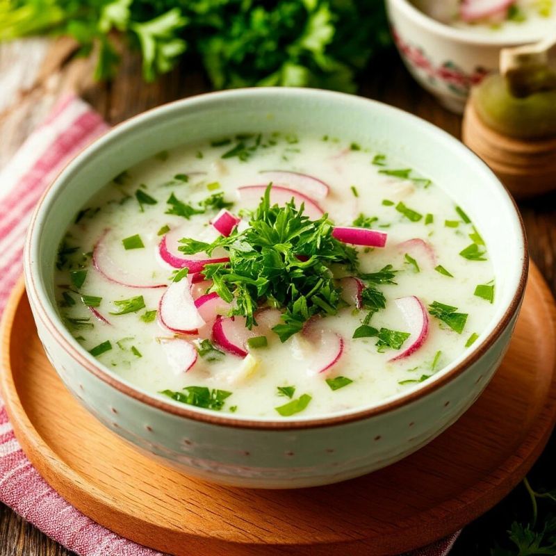 Как приготовить окрошку на сметане и минералке: пошаговый рецепт