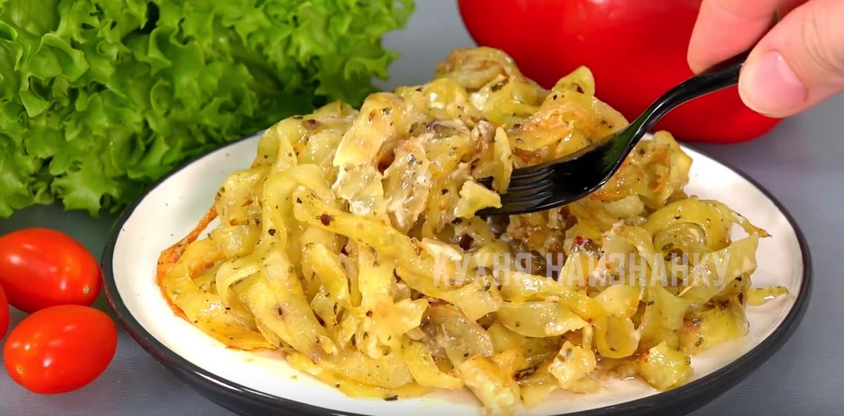 Незабываемая картофельная лапша, которая покорит ваших детей