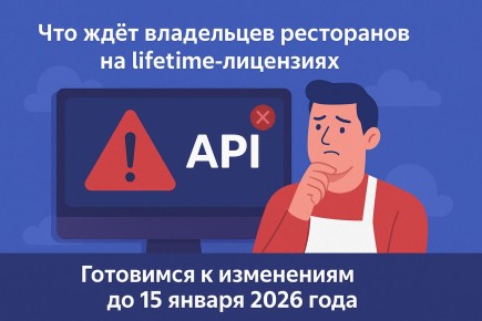 Что ожидает владельцев ресторанов с lifetime-лицензиями iiko: важные изменения до 15 января 2026 года