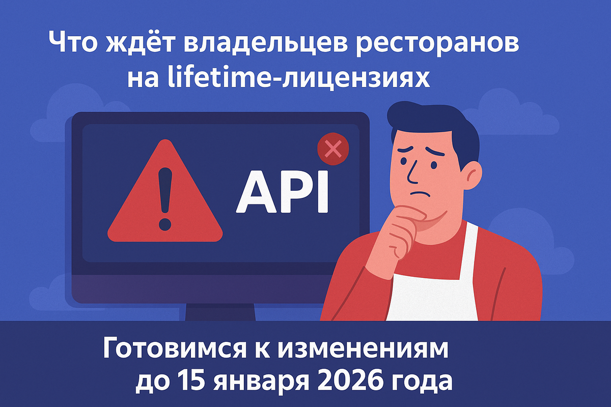 Что ожидает владельцев ресторанов с lifetime-лицензиями iiko: важные изменения до 15 января 2026 года
