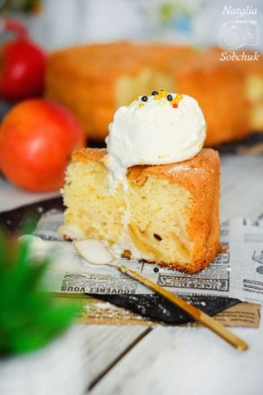 Нежная шарлотка с грушами: идеальный десерт к чаю