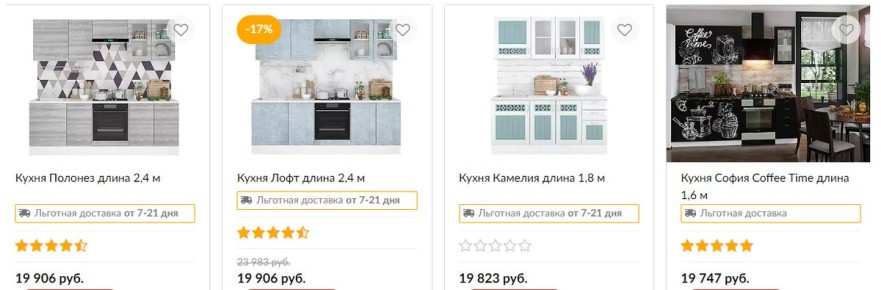 Недорогие кухни на любой кошелек: стоит ли покупать гарнитур до 20 тысяч рублей?