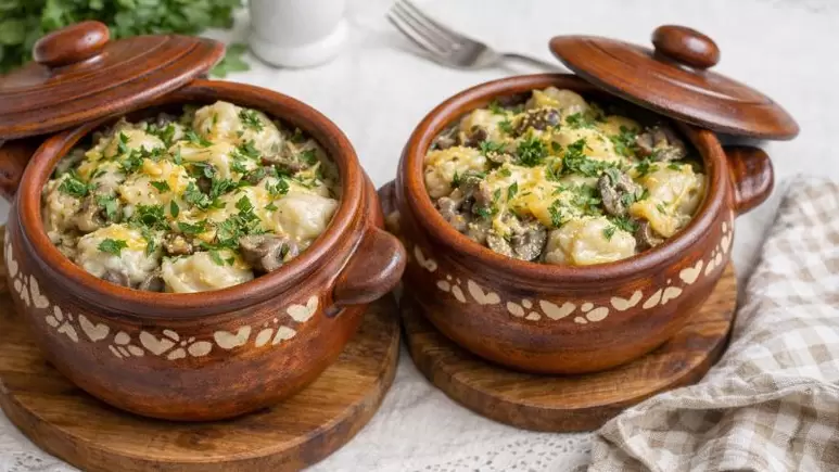 Пельмени в горшочках: вкусные идеи для обеда и ужина