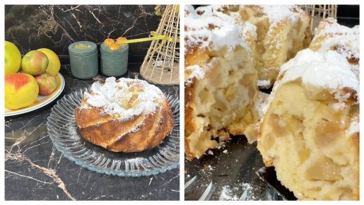 Яблочная шарлотка: быстрая радость для всей семьи