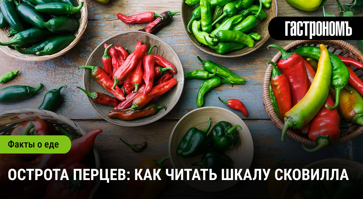 Как читать шкалу Сковилла: тайны остроты перца