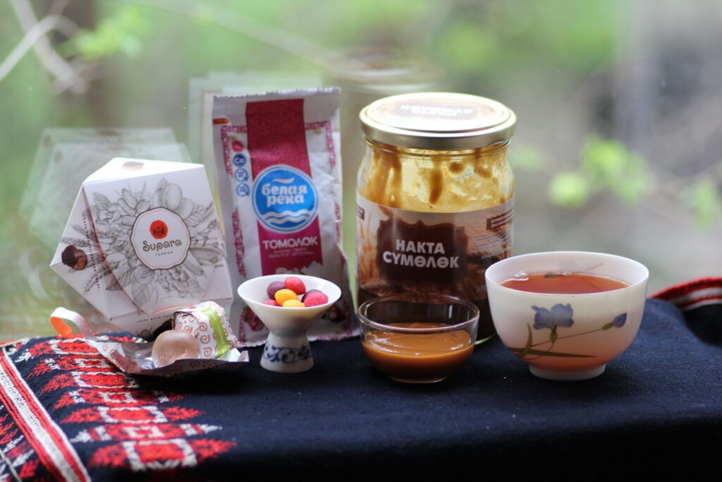 Киргизские лакомства для чаепития
