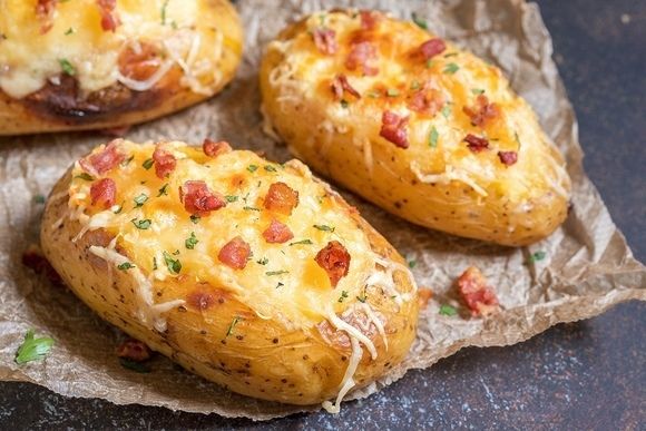 Фаршированный картофель с сыром — уютное наслаждение на вашем столе