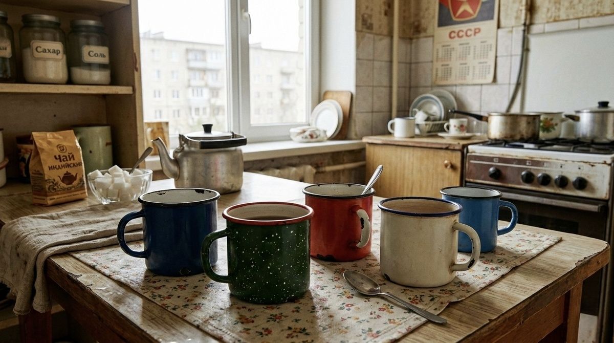 Эмалированная кружка: вечный спутник повседневной жизни